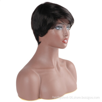 9 inches Wholesale Peruvian Human Hair Short Bob Wig Lace Front Closure Straight Human Hair Bob Peruvian Wigs human hair wigs